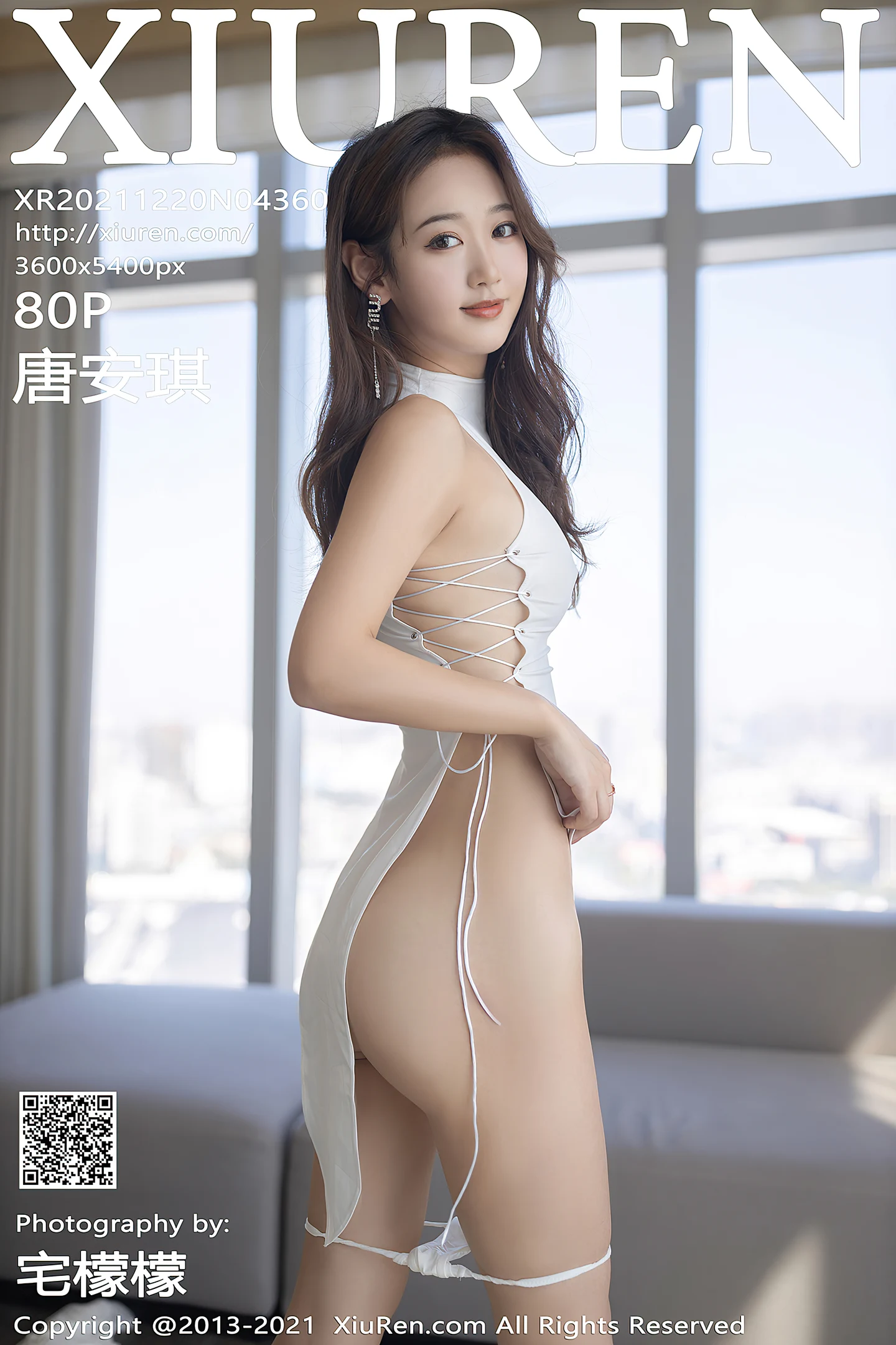 [XiuRen秀人网]VOL.4360 模特唐安琪江浙沪旅拍精致服饰配蕾丝吊袜秀惹火身材诱惑写真80P-秀人网官方网站